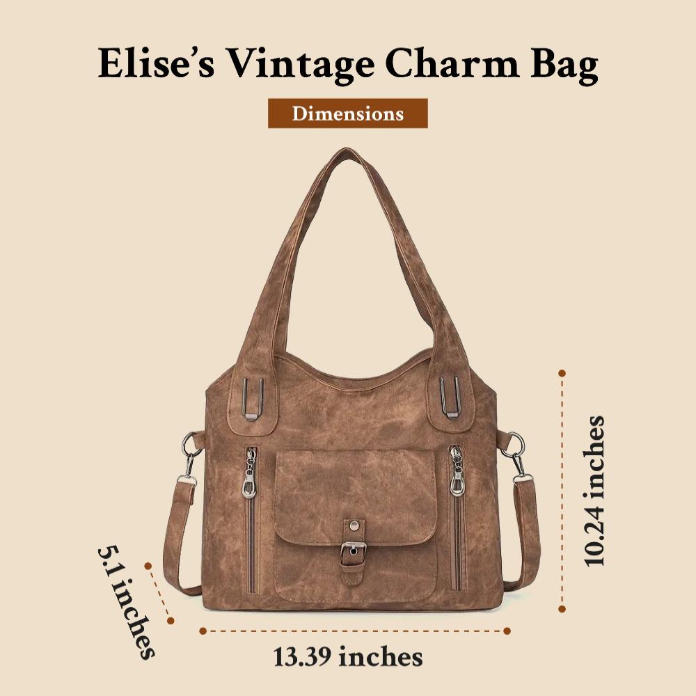 Elise Vintage Charm Shoulder Bag - view 3