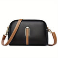 Mila Litchi-Embossed Crossbody Bag shown in full-grain leather